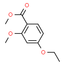 Benzoic acid, 4-ethoxy-2-methoxy-, methyl ester (9CI)结构式