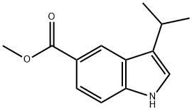 3-(丙-2-基)-1H-吲哚-5-羧酸甲酯图片