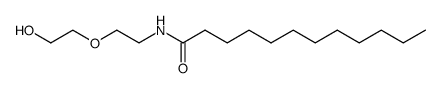 N-(2-(2-Hydroxyethoxy)ethyl)dodecanoylamide Structure