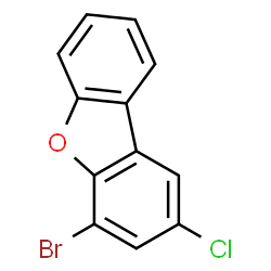 4-Bromo-2-Chlorodibenzo[b,d]Furan Structure