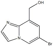 (6-Bromo-imidazo[1,2-a]pyridin-8-yl)-methanol Structure