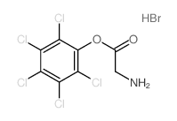 (2,3,4,5,6-pentachlorophenyl) 2-aminoacetate picture