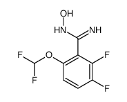 6-Difluoromethoxy-2,3-difluoro-N-hydroxy-benzamidine picture