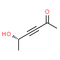 3-Hexyn-2-one, 5-hydroxy-, (5S)- (9CI)结构式