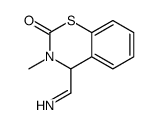 4-methanimidoyl-3-methyl-4H-1,3-benzothiazin-2-one结构式