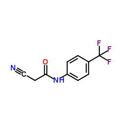 2-Cyano-N-[4-(trifluoromethyl)phenyl]acetamide picture