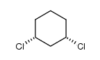 1α,3α-Dichlorocyclohexane Structure