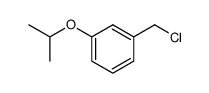 Benzene, 1-(chloromethyl)-3-(1-Methylethoxy)- Structure