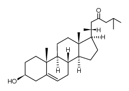 3β-hydroxycholest-5-en-23-one Structure