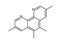 3,5,6,8-tetramethyl-1,10-phenanthroline结构式