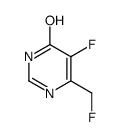 4-Pyrimidinol, 5-fluoro-6-(fluoromethyl)- (8CI) Structure