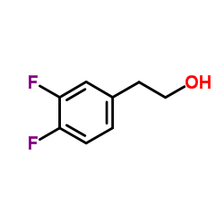 3,4-二氟苯乙醇结构式