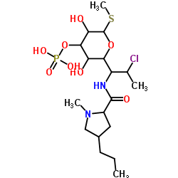 Clindamycin 3-Phosphate structure