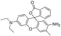 2'-Amino-3'-methyl-6'-(diethylamino)spiro[isobenzofuran-1(3H),9'-[9H]xanthen]-3-one structure