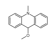 9,10-dihydro-9-methoxy-10-methylacridine Structure