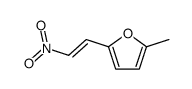 2-methyl-5-(2-nitroethenyl)furan结构式