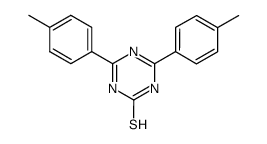 4,6-di-p-tolyl-1H-[1,3,5]triazine-2-thione Structure