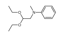 N-methyl-N-(2,2-diethoxyethyl)aniline Structure