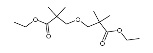 diethyl 2,2,2',2'-teramethyl-3,3'-oxydibutanoate Structure