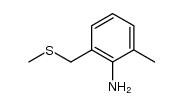 (2-amino-3-methylphenyl)methyl methyl sulphide结构式
