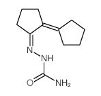 [(2-cyclopentylidenecyclopentylidene)amino]urea结构式