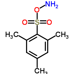 2-[(氨基氧基)磺酰]-1,3,5-三甲基苯结构式