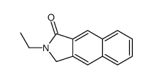 (9ci)-2-乙基-2,3-二氢-1H-苯[f]异吲哚-1-酮结构式