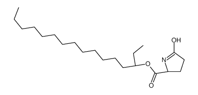 1-ethyltetradecyl 5-oxo-L-prolinate结构式