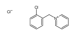 1-[(2-chlorophenyl)methyl]pyridin-1-ium,chloride Structure