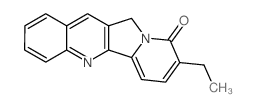 8-ethyl-11H-indolizino[1,2-b]quinolin-9-one结构式