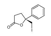 (5R)-5-(iodomethyl)-5-phenyloxolan-2-one Structure