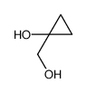 1-(Hydroxymethyl)Cyclopropanol Structure