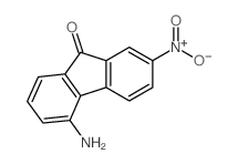 9H-Fluoren-9-one,5-amino-2-nitro-结构式