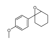 6-(4-methoxyphenyl)-7-oxabicyclo[4.1.0]heptane结构式