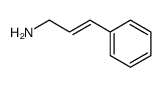 E-3-phenylprop-2-enyl amine Structure