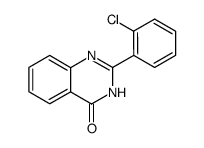 2-(2-chlorophenyl)-3H-quinazolin-4-one Structure