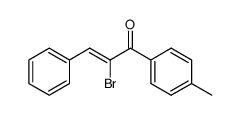α-bromo-4'-methyl-chalcone结构式