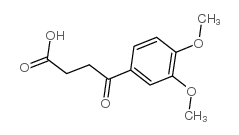 4-(3,4-二甲氧基苯基)-4-氧代丁酸结构式