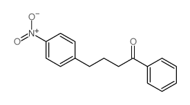 4-(4-nitrophenyl)-1-phenyl-butan-1-one结构式