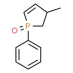 2,3-dihydro-3-methyl-1-phenyl-1H-phosphole 1-oxide结构式