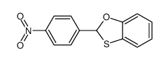 2-(4-nitrophenyl)-1,3-benzoxathiole Structure