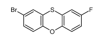 2-bromo-8-fluorophenoxathiine Structure