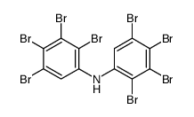 2,3,4,5-tetrabromo-N-(2,3,4,5-tetrabromophenyl)aniline Structure