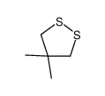 4,4-dimethyldithiolane结构式