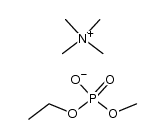 tetramethylammonium, ethyl methyl phosphate结构式
