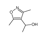 1-(3,5-dimethylisoxazol-4-yl)ethanol结构式
