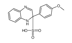 2-(4-methoxyphenyl)-1H-quinoxaline-2-sulfonic acid Structure