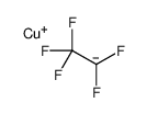 copper(1+),1,1,1,2,2-pentafluoroethane结构式