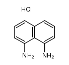 naphthalene-1,8-diyldiamine, dihydrochloride结构式