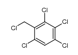 2,3,4,6-tetrachloro-benzyl chloride Structure